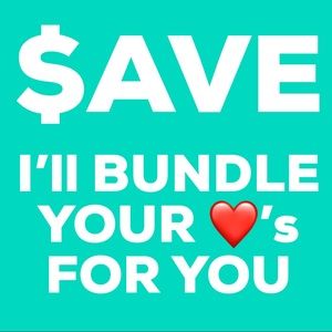 ❤️ Items. I’ll bundle them and send a great offer